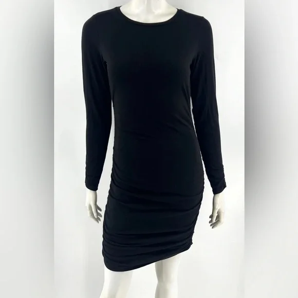 MICHAEL Michael Kors | Dresses | Michael Kors Basic Bodycon Black Ruched Cotton Side Tie Dress Size Medium | Poshmark MICHAEL Michael Kors | Dresses | Michael Kors Basic Bodycon Black Ruched Cotton Side Tie Dress Size Medium | Poshmark